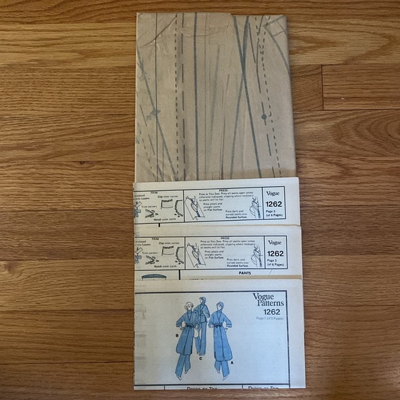 VTG ‘70s Vogue Anne Klein UNCUT Pattern - Picture 3 of 8